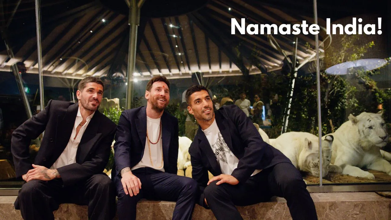 Namaste India! कहकर विदा हुए GOAT,  'अतिथि देवो भव' से प्रभावित मेस्सी बोले- भारत में फुटबॉल का भविष्य उज्ज्वल