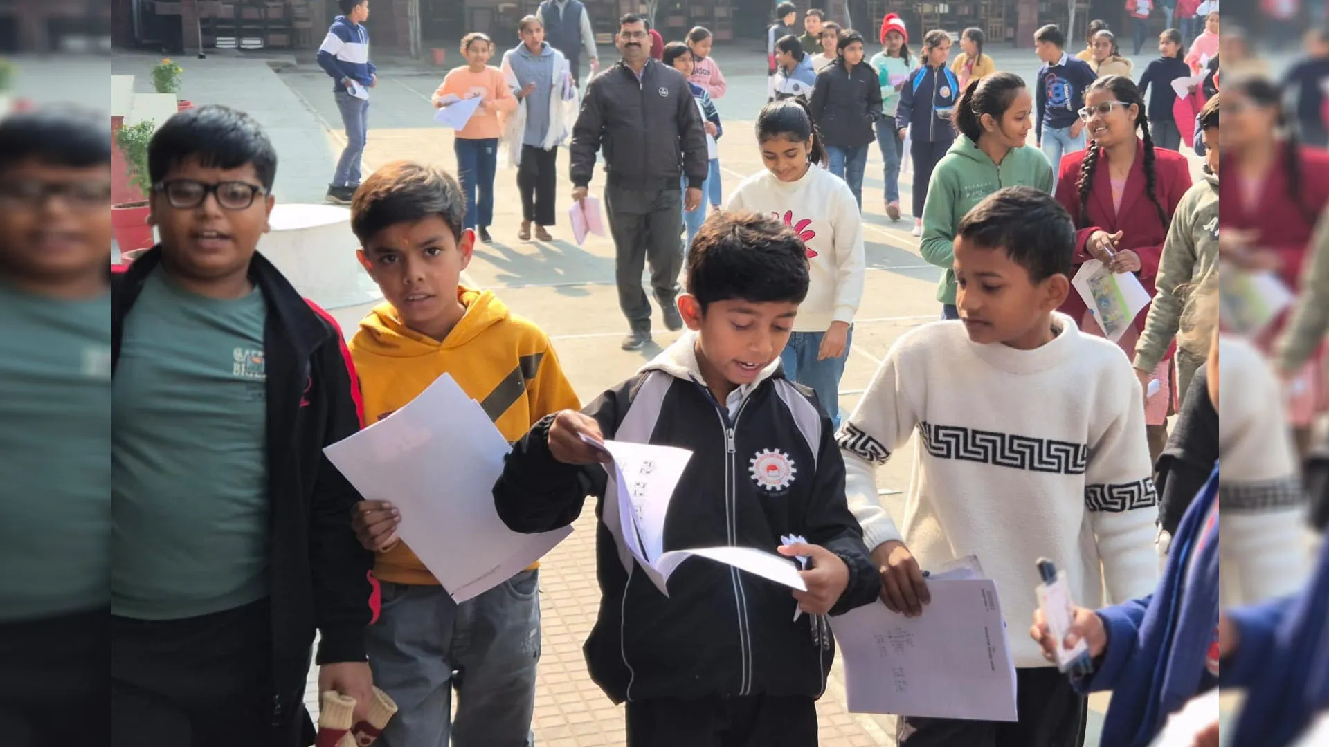 Moradabad: 1991बच्चों ने दी जवाहर नवोदय विद्यालय की प्रवेश परीक्षा