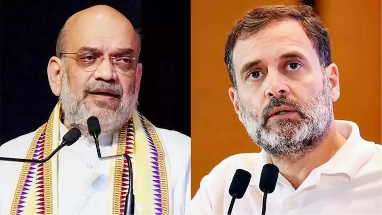 राहुल गांधी का दावा : संसद में बहुत नर्वस थे अमित शाह, बहस की चुनौती का नहीं दिया कोई जवाब 