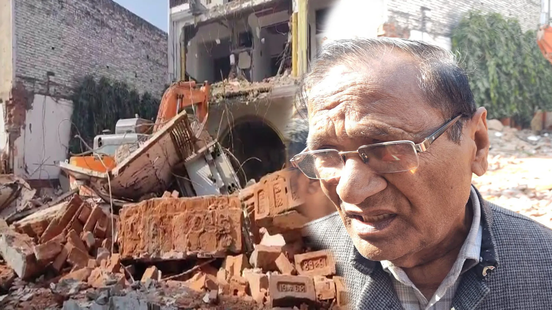 UP: बुलडोजर बरातघर पर नहीं मेरे सीने पर चला है...सरफराज वली खां बयां किया दर्द