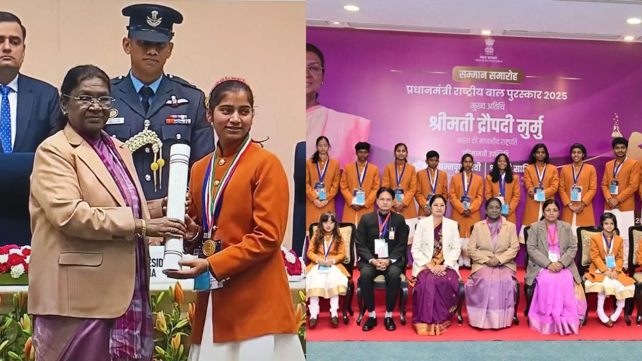 बाराबंकी की बेटी पूजा पाल बनी राष्ट्रीय बाल वैज्ञानिक, राष्ट्रपति से मिला प्रधानमंत्री राष्ट्रीय बाल पुरस्कार 2025
