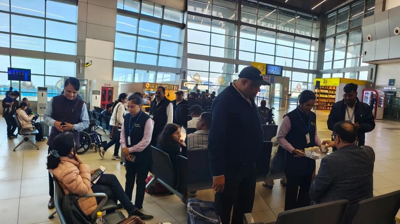 कानपुर-बेंगलुरु के लिए नियमित उड़ान आज से... एयरपोर्ट पर लौटी यात्रियों की रौनक, शेड्यूल जारी