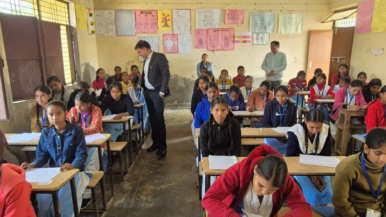 मिशन पहचान की तर्ज पर मिडलाइन एसेसमेंट, 5606 विद्यार्थियों ने दिया OMR आधारित मूल्यांकन