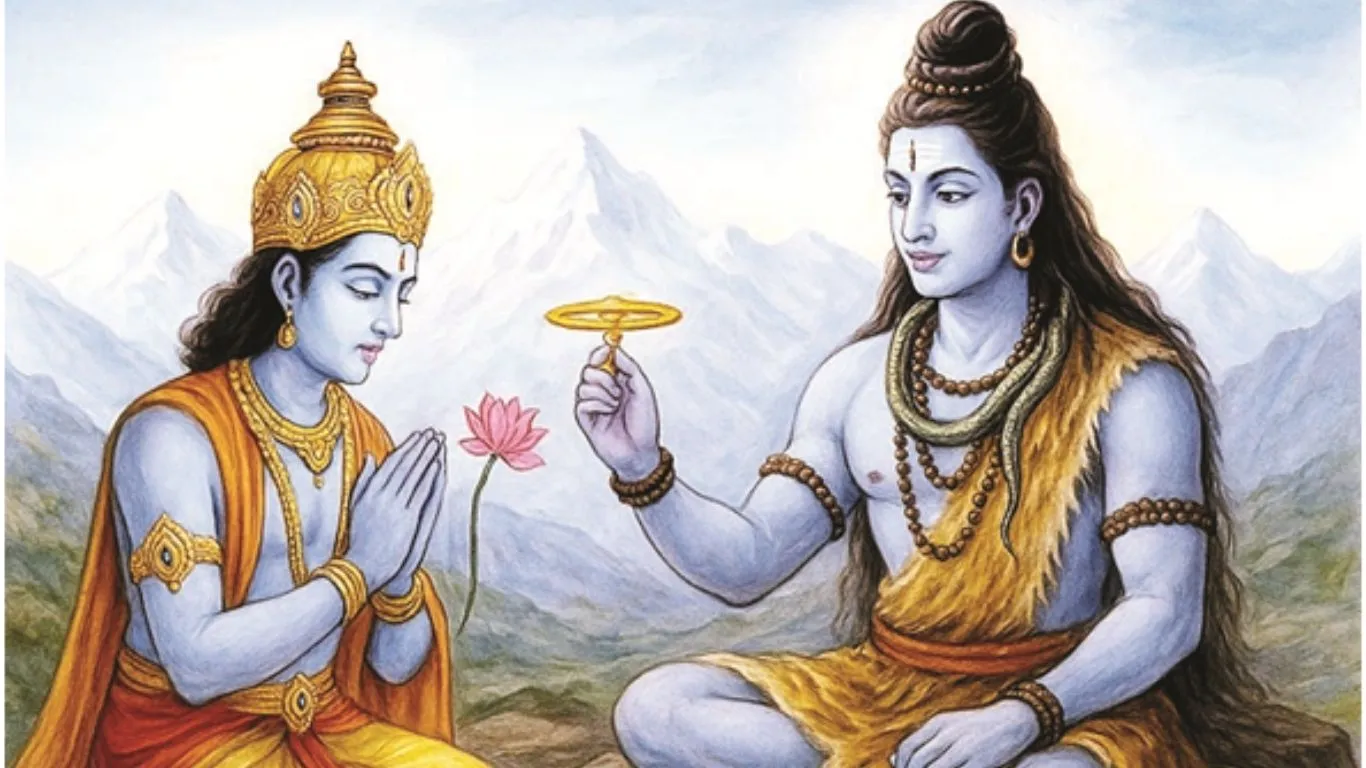 पौराणिक कथा:  सुदर्शन चक्र की उत्पत्ति 