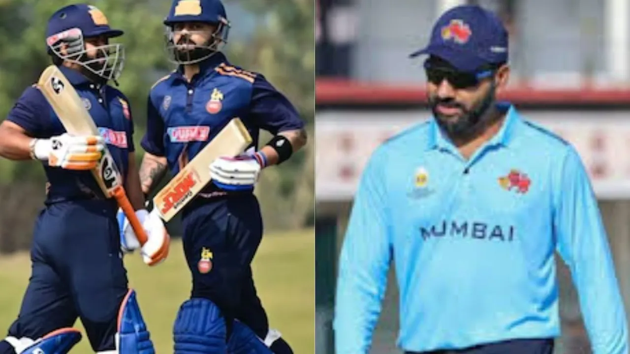  विजय हजारे ट्रॉफी : विराट-पंत के अर्धशतक...शून्य पर लुढ़के रोहित, महाराष्ट्र ने सिक्किम को 8 विकेट से रौंदा