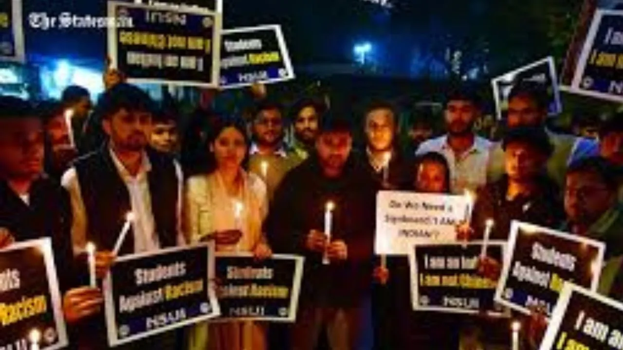 एंजेल चकमा हत्या:  जंतर-मंतर पर विरोध प्रदर्शन में उतरे NESSDU, CBI जांच और मुआवजे की मांग