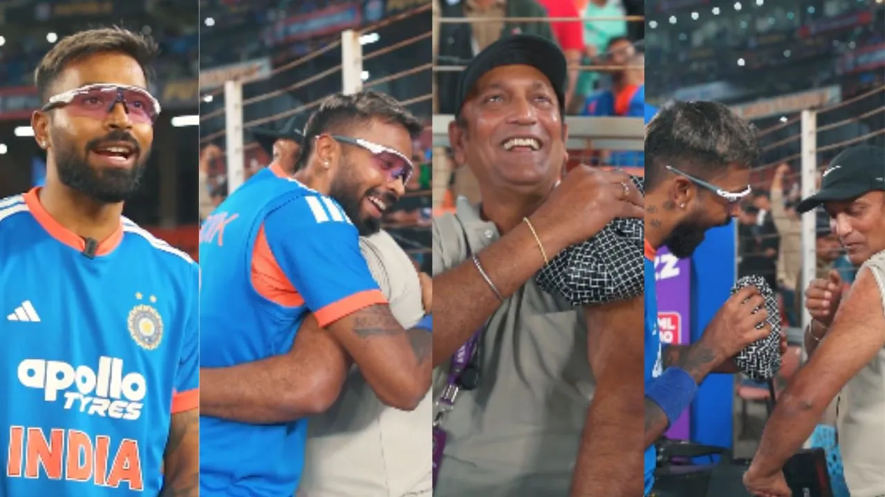  हार्दिक के झन्नाटेदार सिक्सर से चोटिल हुए कैमरामैन...मांगी माफी, मैच के बाद दिखा कुछ खास नजारा