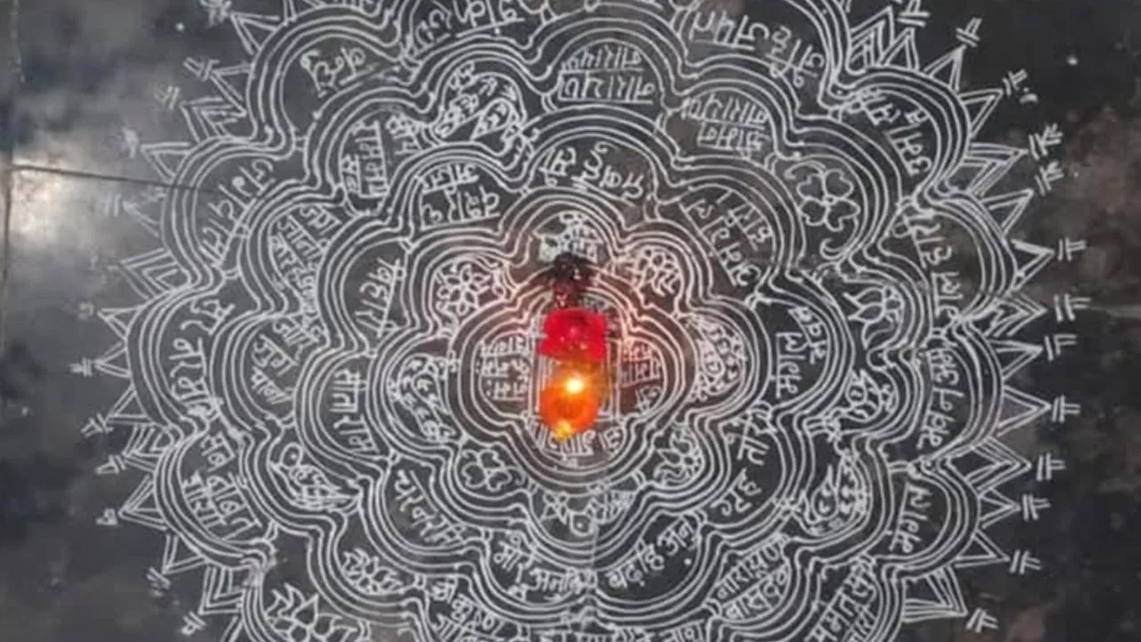 चौक पूरना :  भारतीय सांस्कृतिक चेतना की अभिव्यक्ति