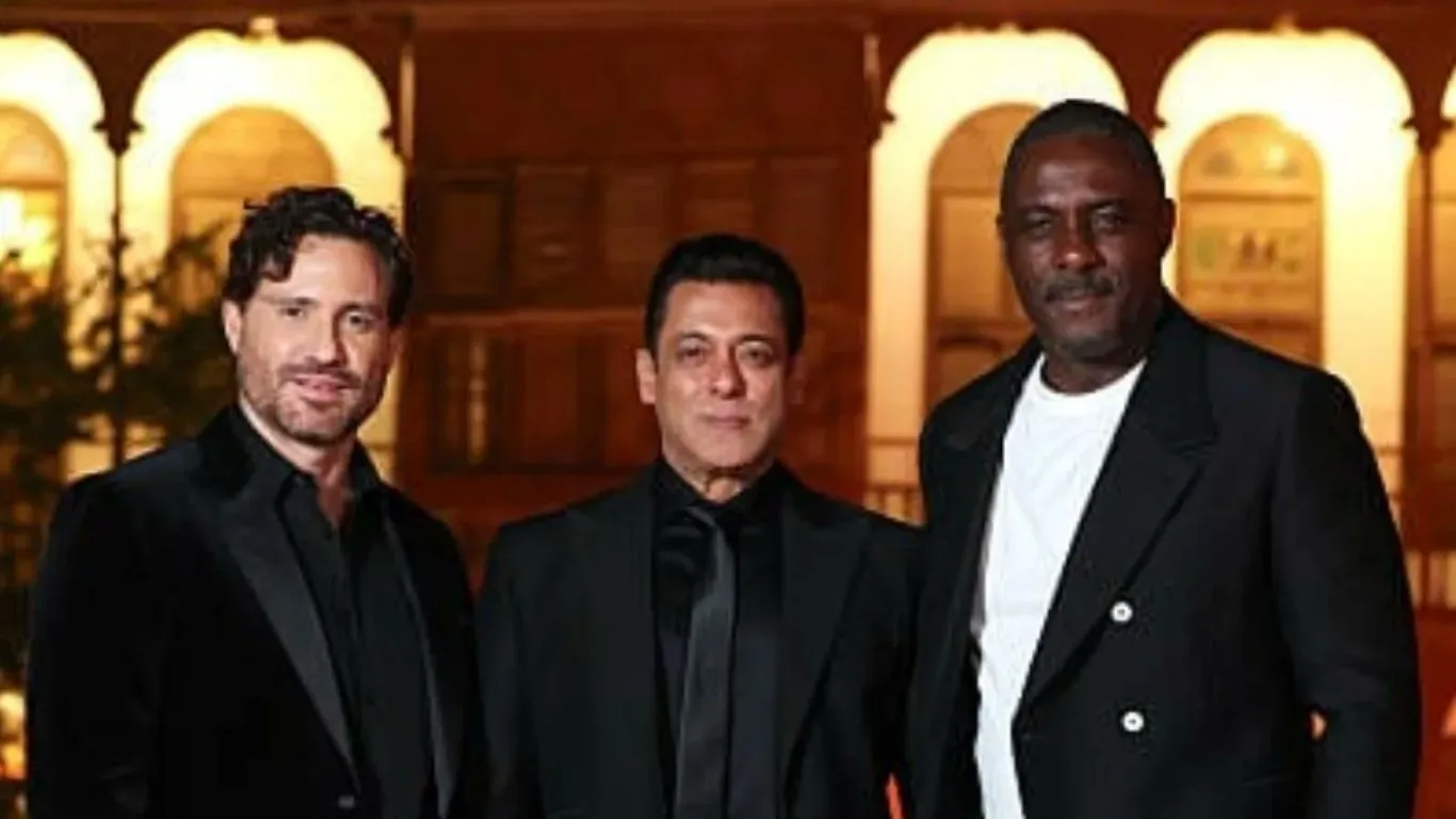Red Sea Golden Globes Dinner में छाये सलमान खान,  इद्रिस एल्बा और एडगर रामिरेज़ के साथ की स्टाइलिश एंट्री
