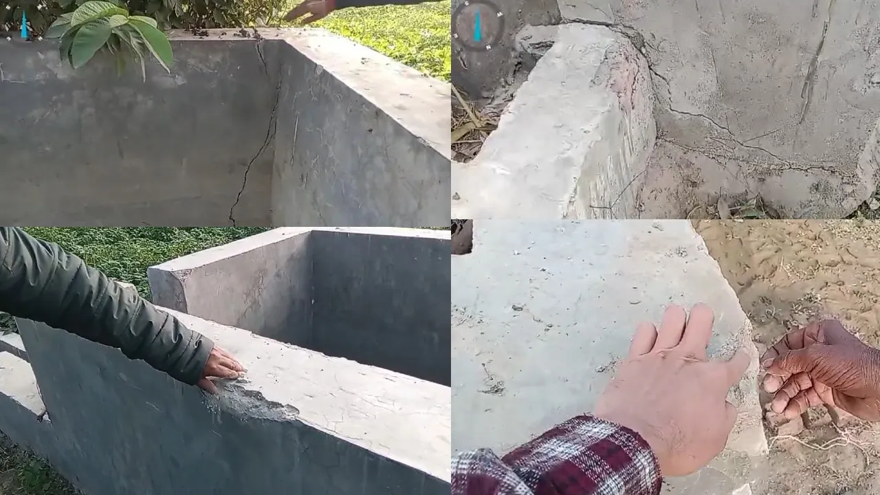 बाराबंकी : हौज-नाली निर्माण में मानकों की भारी गड़बड़ी उजागर, किसानों की उम्मीदों पर पानी फिरा