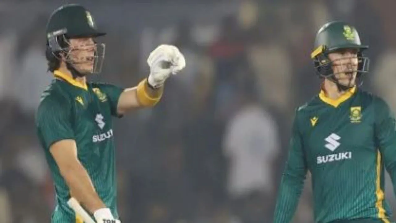 रायपुर ODI में साउथ अफ्रीका की जीत...   सीरीज 1-1 से बराबर 