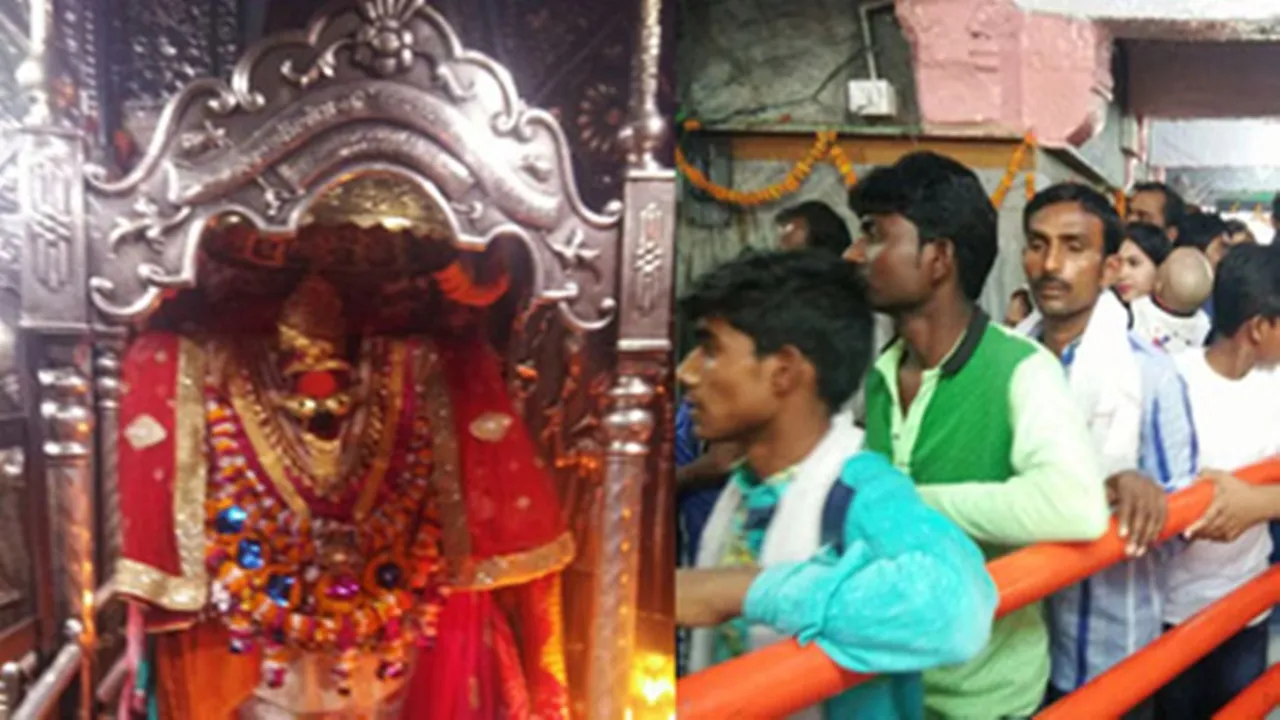 मिर्जापुर : विंध्यवासिनी के दरबार में उमड़ा जनसैलाब, सुरक्षा के कड़े इंतजाम