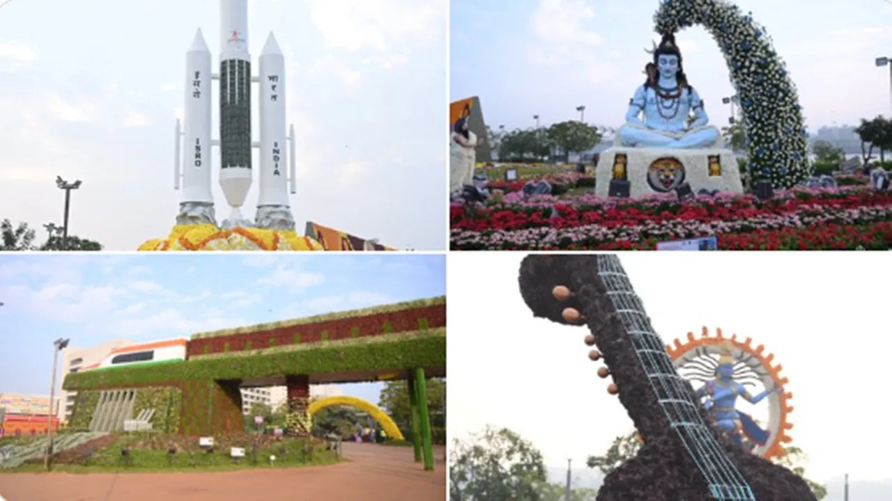 अहमदाबाद अंतरराष्ट्रीय पुष्प प्रदर्शनी ने दो विश्व रिकॉर्ड बनाए : प्रधानमंत्री मोदी ने बताया ‘मनमोहक’