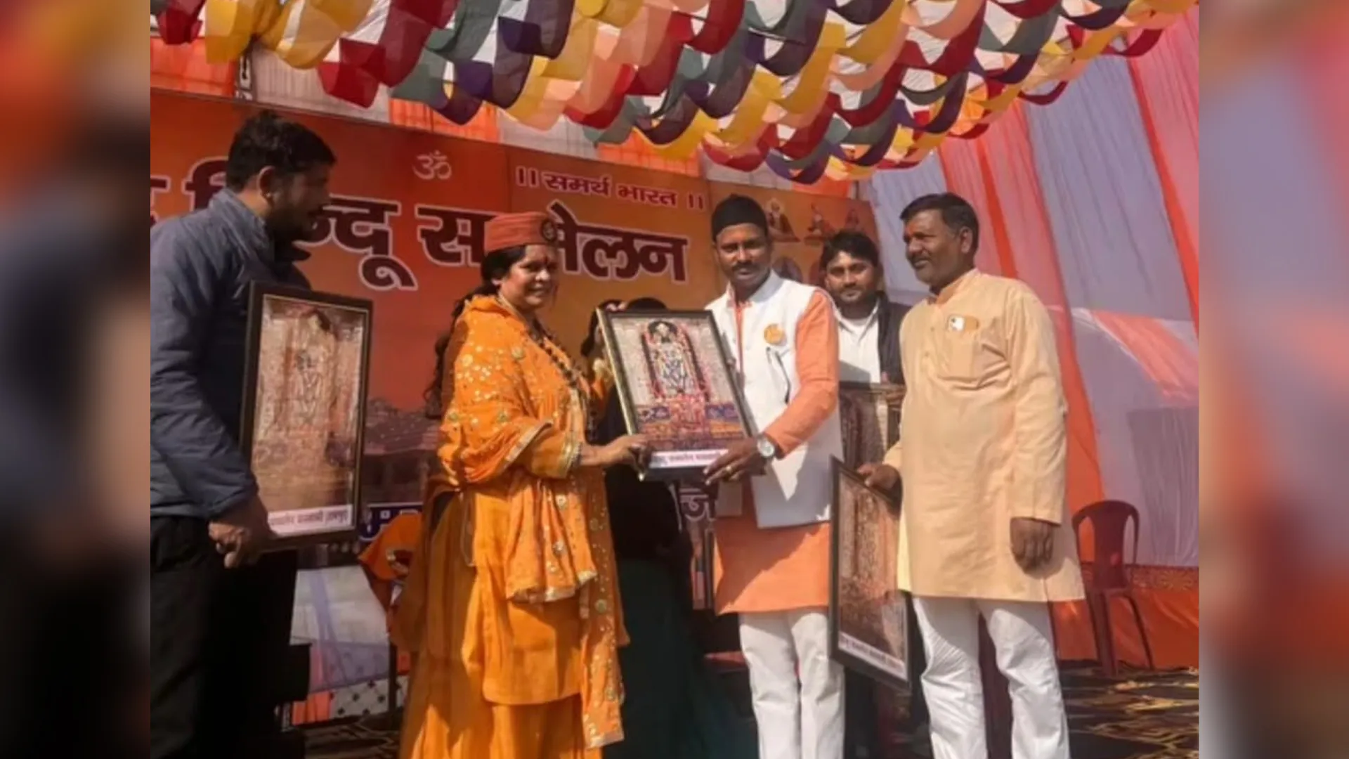 रामपुर : समाज को जोड़ने वाली है हिंदुत्व जीवन पद्धति: साध्वी प्राची