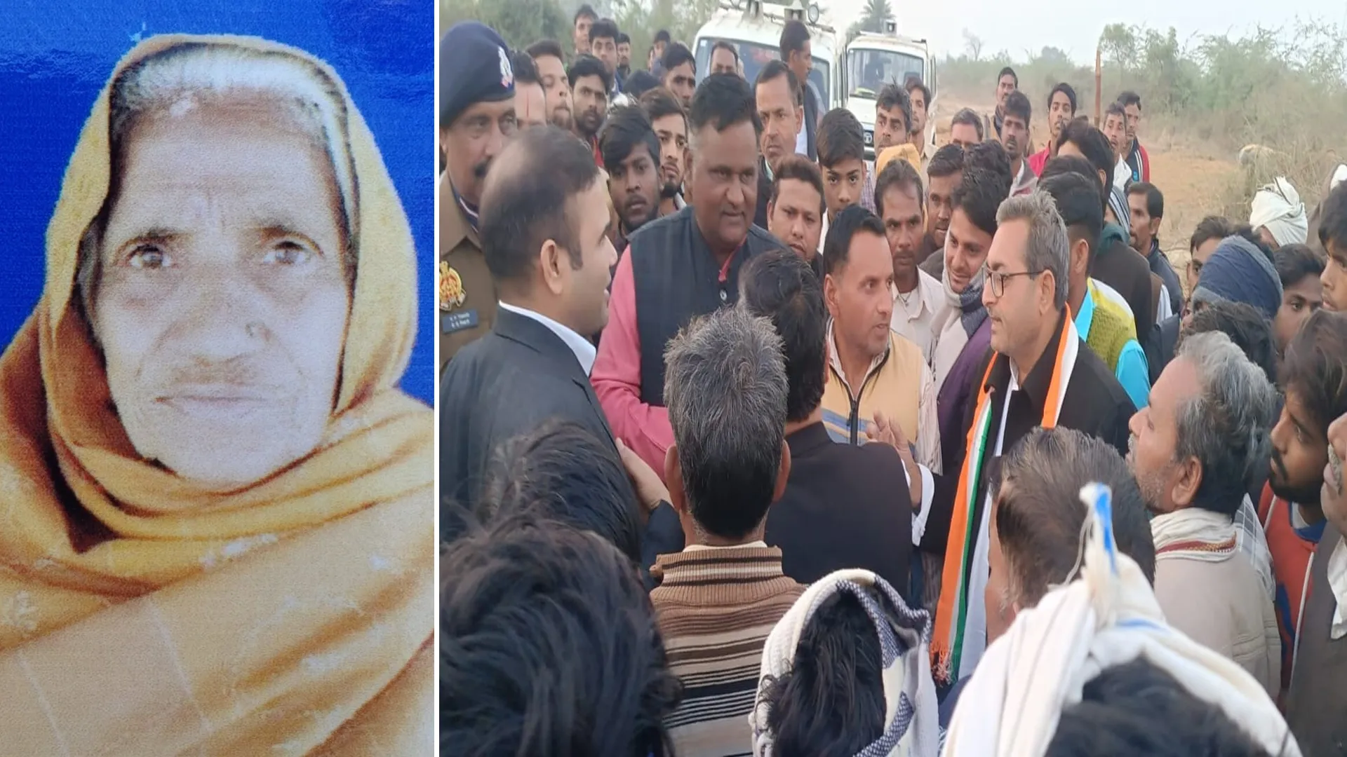 बदायूं : सांड के हमले में बुजुर्ग महिला की मौत, शव पर बैठा रहा सांड