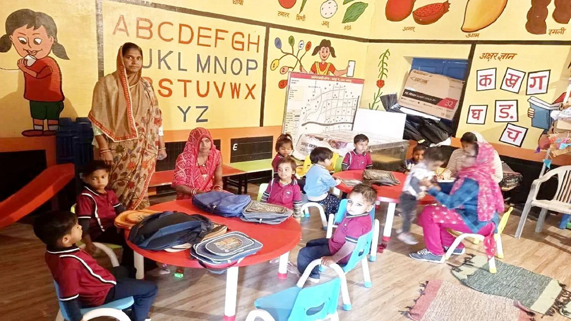 Bareilly: आंगनबाड़ी केंद्रों में बच्चों की पढ़ाई होगी पहले से ज्यादा रोचक