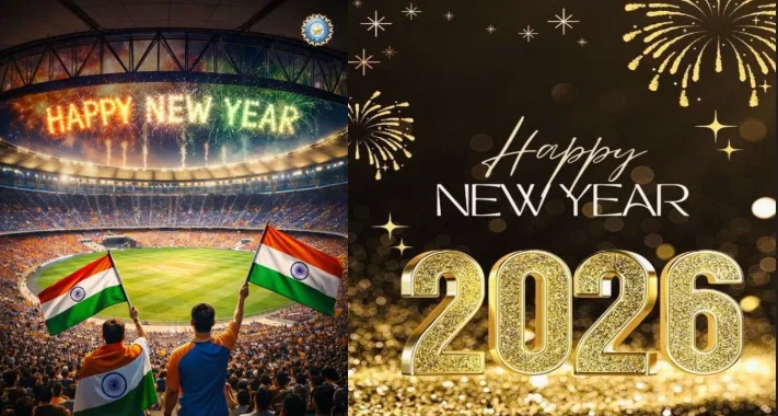 New Year 2026 : भारतीय क्रिकेट जगत ने नए साल की बधाई के साथ 2026 का किया स्वागत, जानें किसने क्या कहा...
