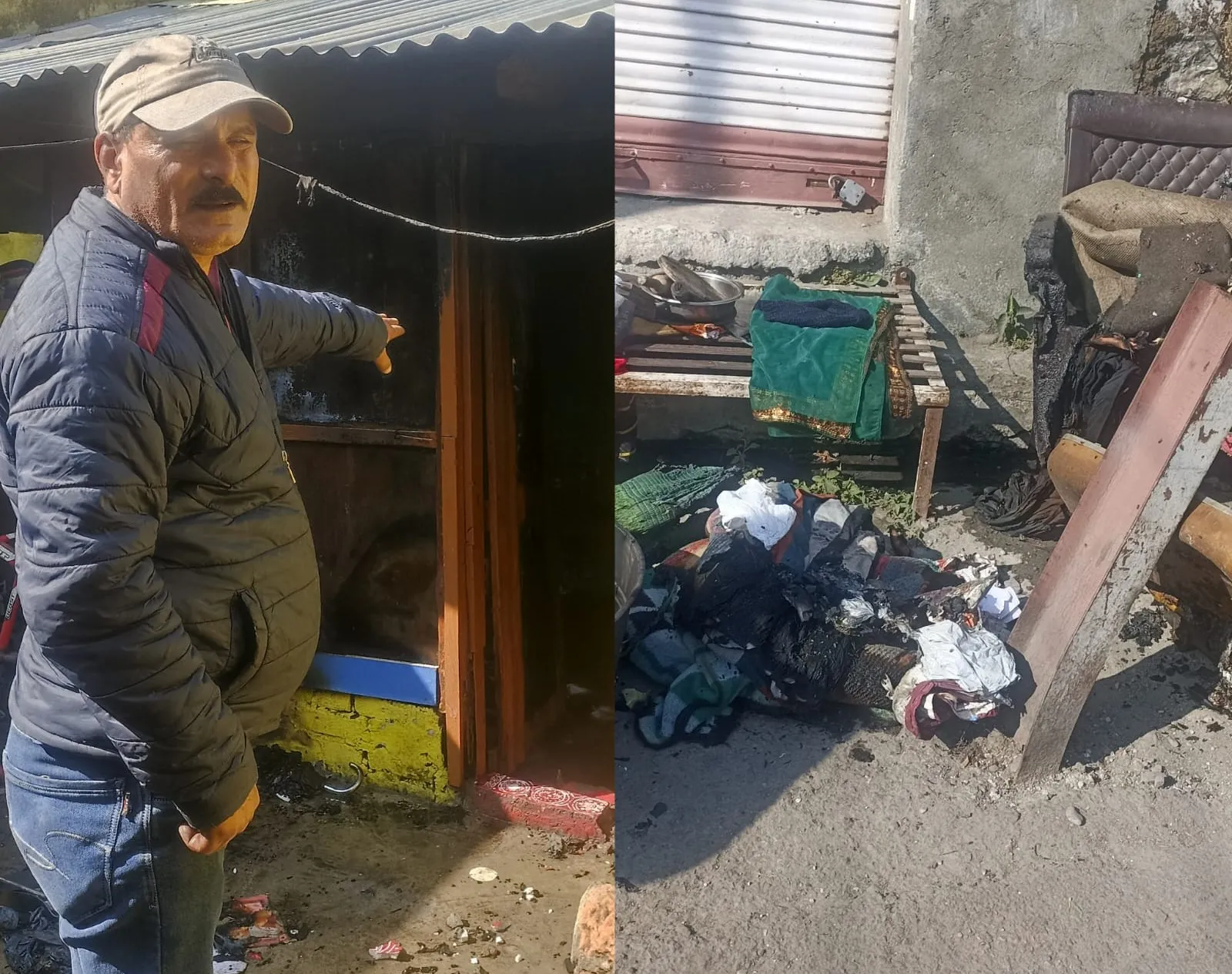 हल्द्वानीः होमगार्ड जवान के सरकारी आवास में आग, बड़ा हादसा टला