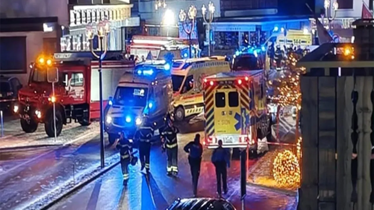 स्विट्जरलैंड में नए साल का जश्न मातम में बदला : क्रेन्स-मोंटाना के बार में विस्फोट, कई लोगों की मौत