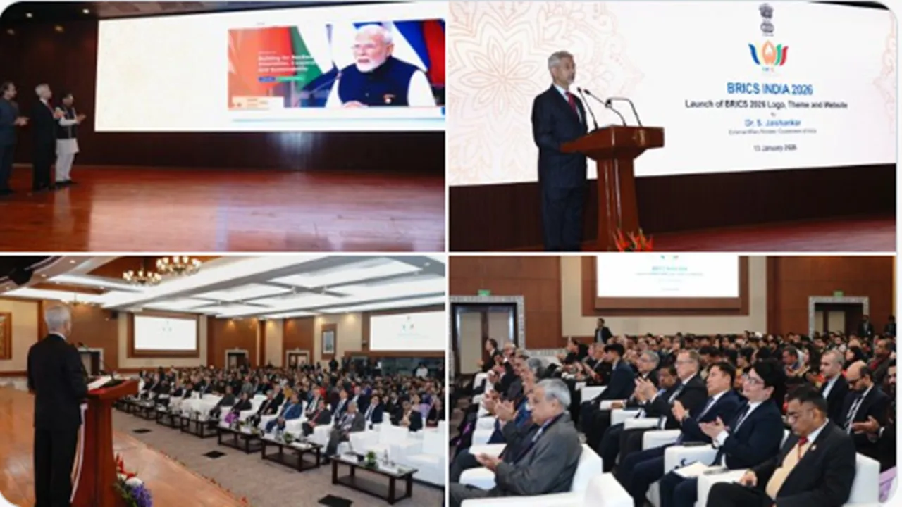  BRICS Summit 2026 : भारत ने संभाली ब्रिक्स 2026 की कमान, विदेश मंत्री ने लॉन्च किये आधिकारिक लोगो व वेबसाइट 