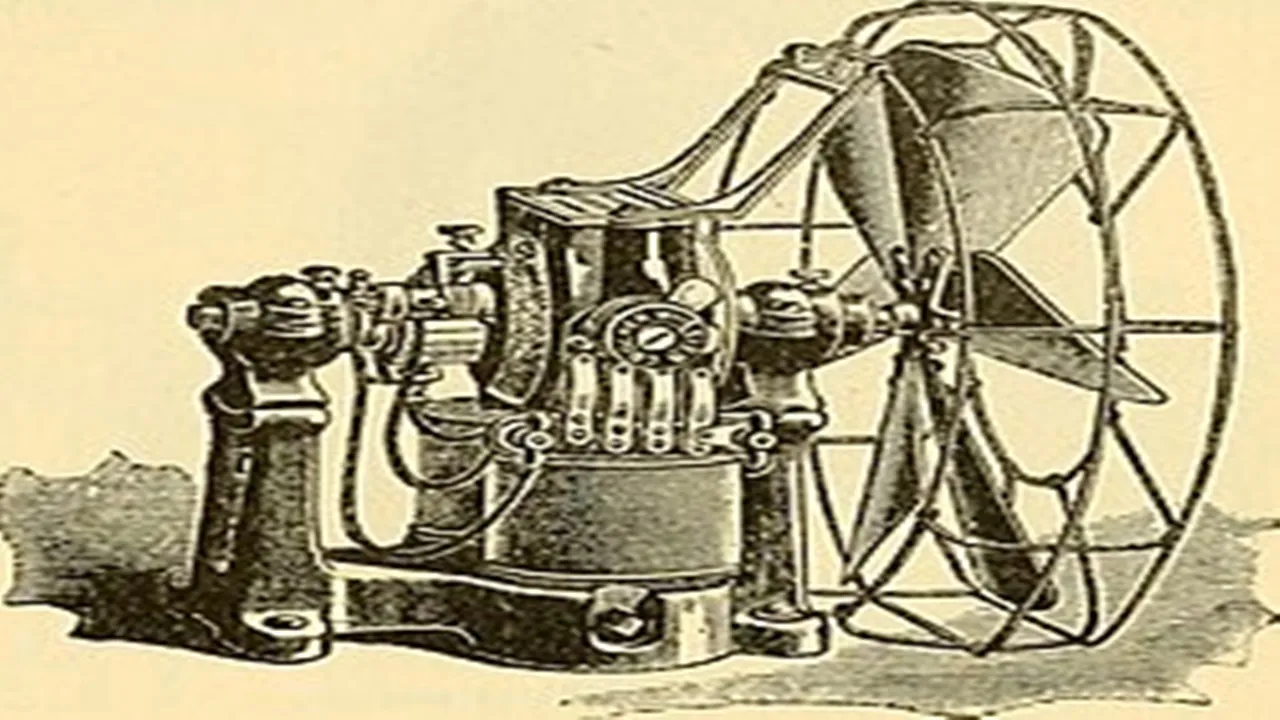 पंखे की खोज