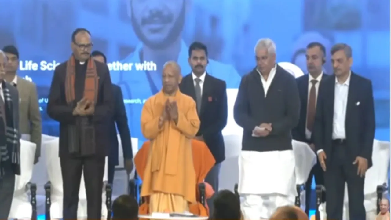 सीएम योगी ने की  'यूपी हेल्थ टेक कॉन्क्लेव' की शुरुआत, कहा- स्‍वास्‍थ्‍य के क्षेत्र में UP सबसे बड़ा 'उपभोक्ता बाजार' है