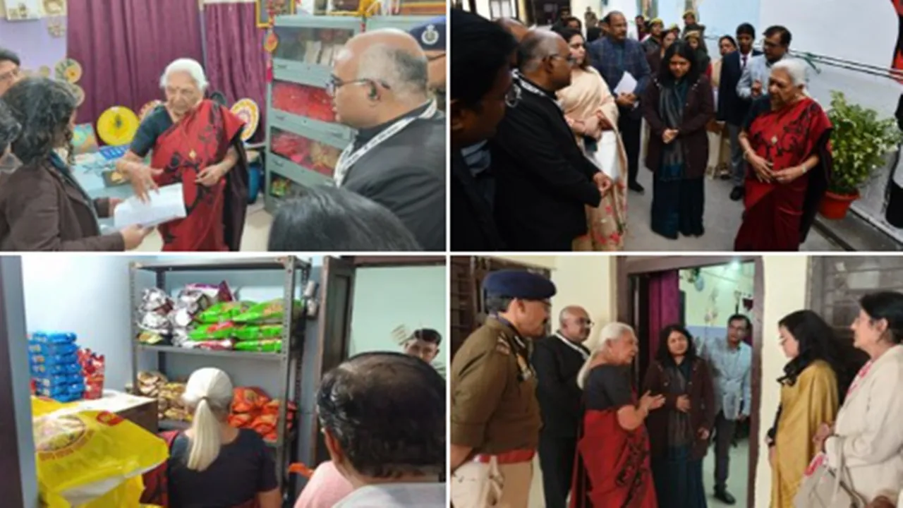 कानपुर : राज्यपाल ने राजकीय बाल सुधार गृह का किया निरीक्षण, बालिकाओं को दी डायरी लेखन की सलाह