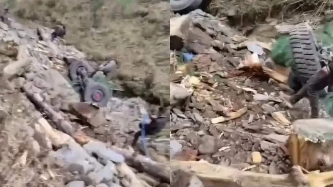 जम्मू-कश्मीर में बड़ा हादसा : डोडा में सेना का वाहन गहरी खाई में गिरा, 10 जवान शहीद, कई घायल