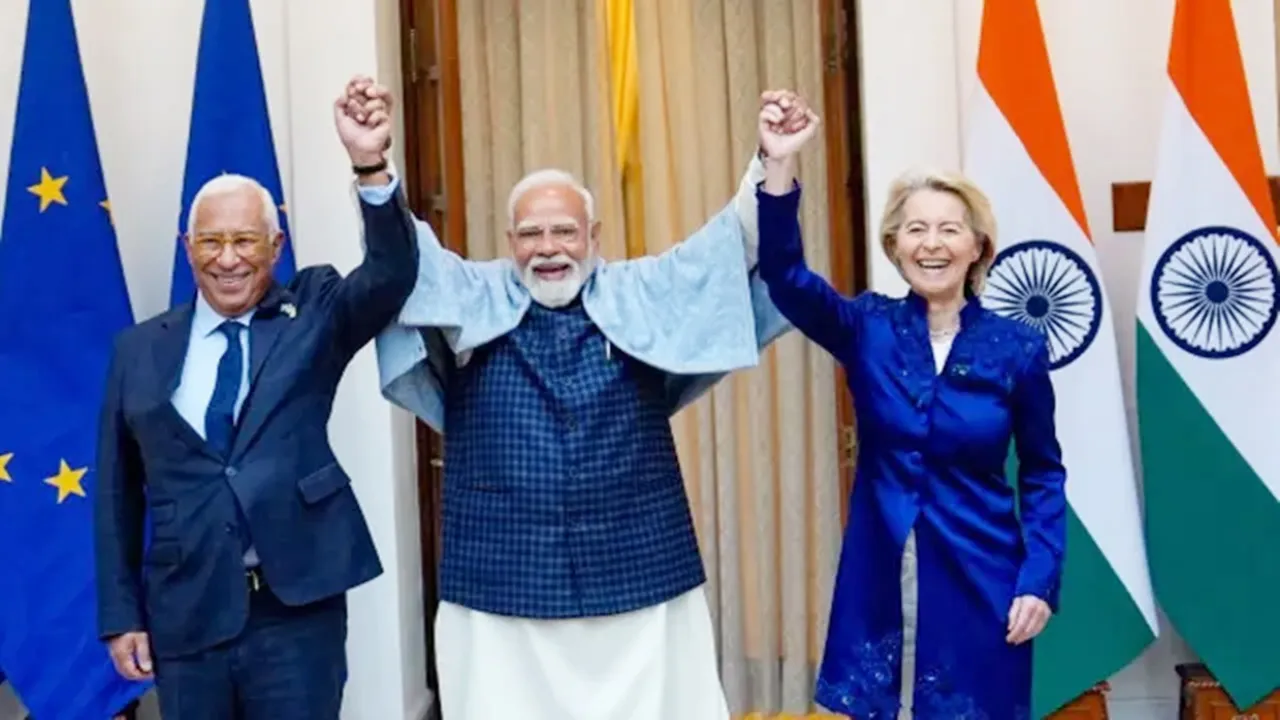 भारत-EU ने की FTA की घोषणा : प्रधानमंत्री मोदी ने बताया इसे अब तक का सबसे बड़ा व्यापार समझौता 