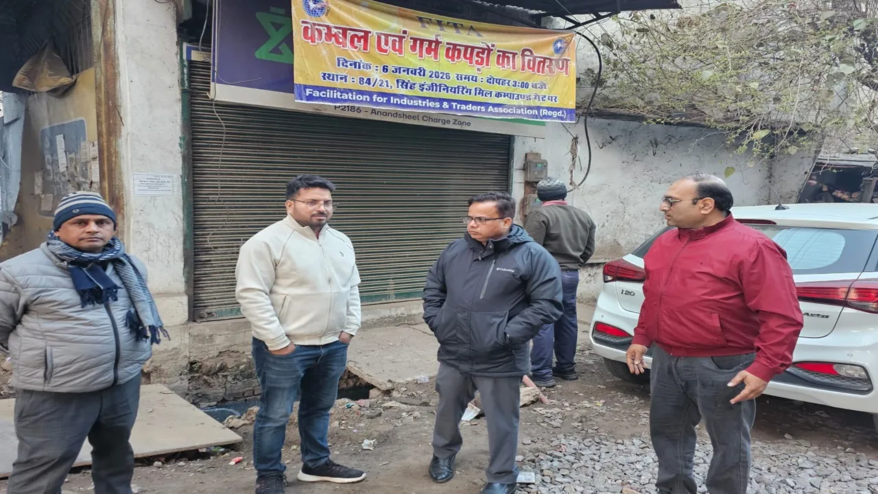 कानपुर : उद्यमियों ने अधिकारियों को दिखाया घटिया व अधूरा निर्माण कार्य, मंडलीय उद्योग बंधु की बैठक में हुई थी शिकायत