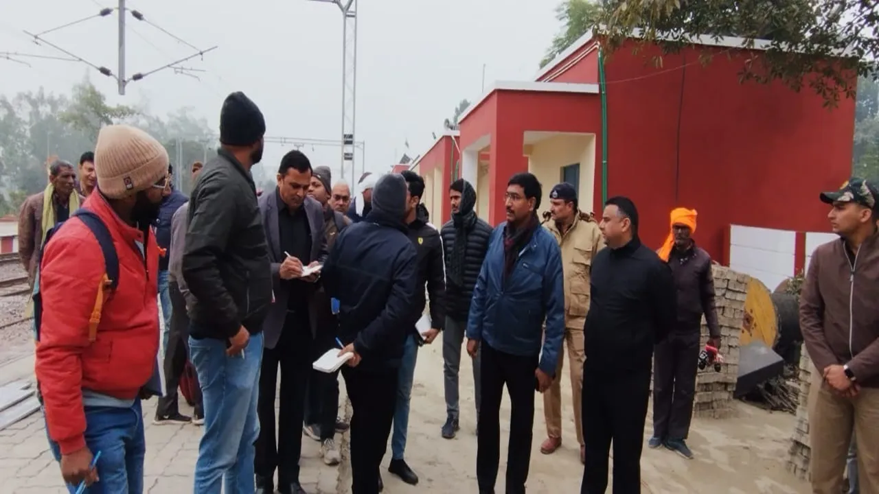 बाराबंकी : निरीक्षण में नाराज हुए डीआरएम, सख्त हुआ लहजा, दिया यह आदेश