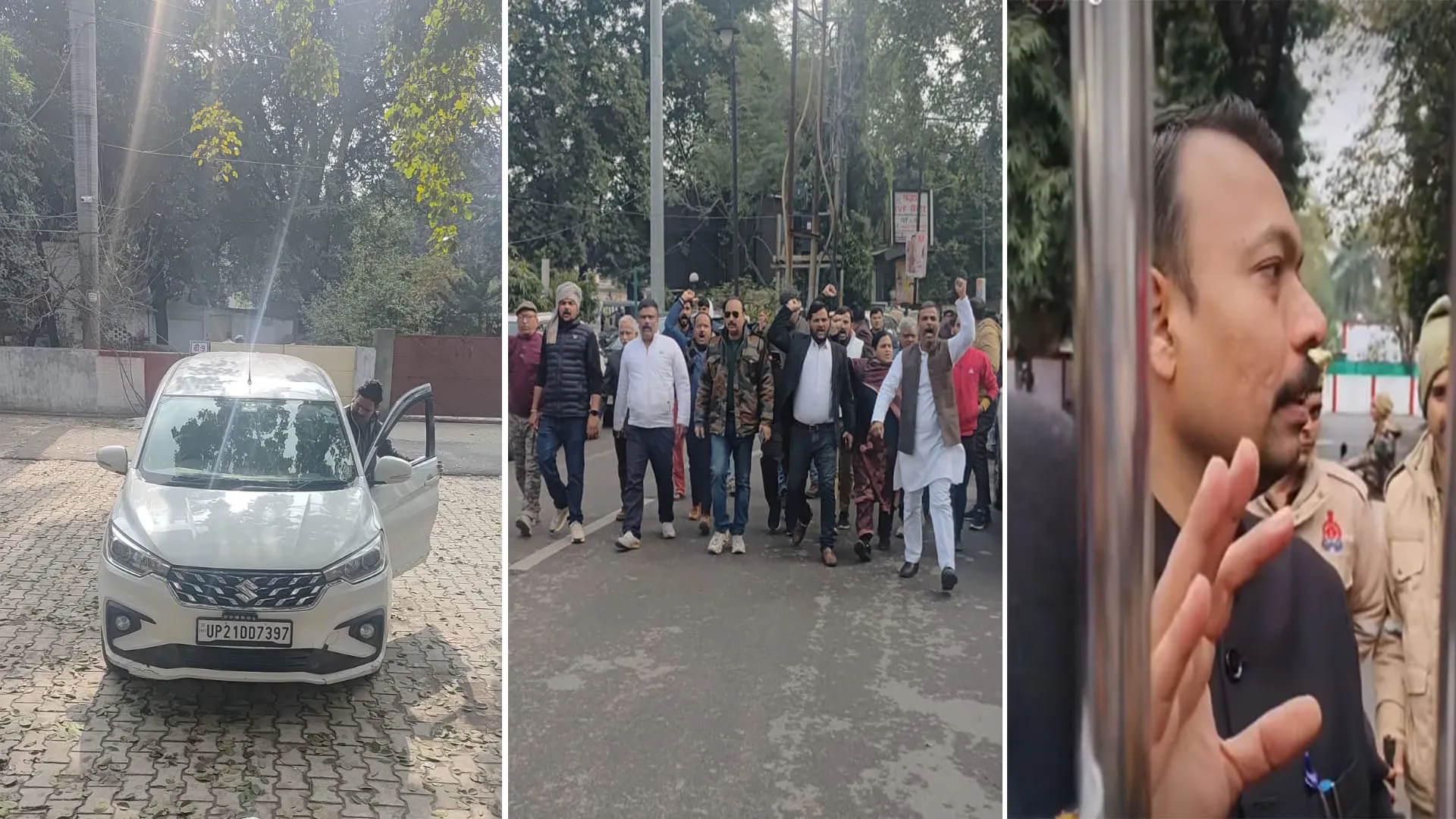 Bareilly: अलंकार अग्निहोत्री जाएंगे लखनऊ, लेने पहुंची गाड़ी...ब्राह्मण समाज ने नारेबाजी कर निकाला मार्च