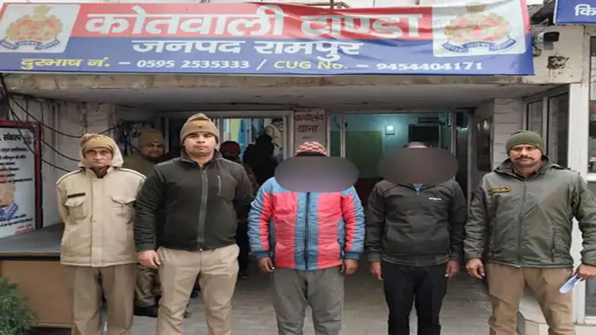 Rampur : गाय को क्रूरता के साथ बांधने वाले दो आरोपी गिरफ्तार, ट्रैक्टर भी किया गया सीज