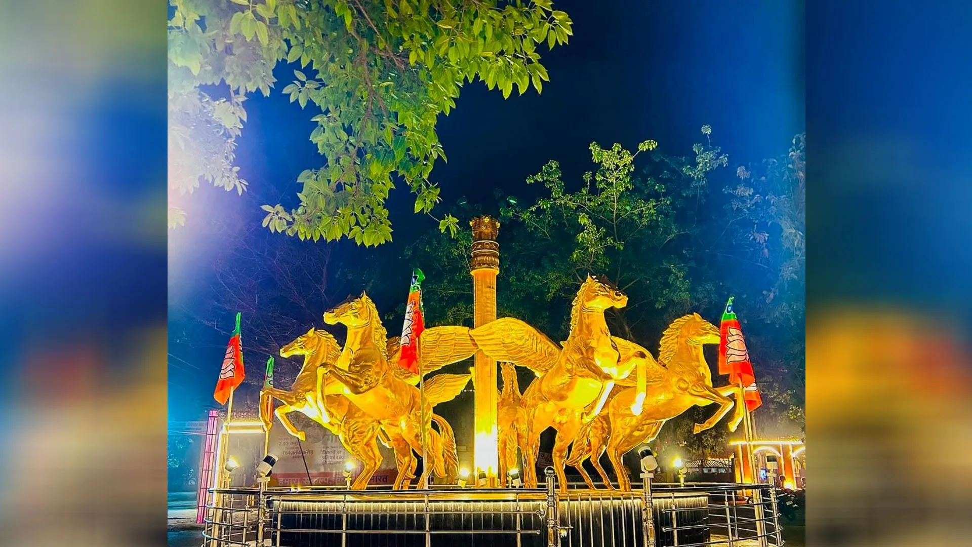 Bareilly: सेठ दामोदर पार्क के सामने चौक पर स्थापित होगा पंख वाले सात घोड़ों का स्टेच्यू