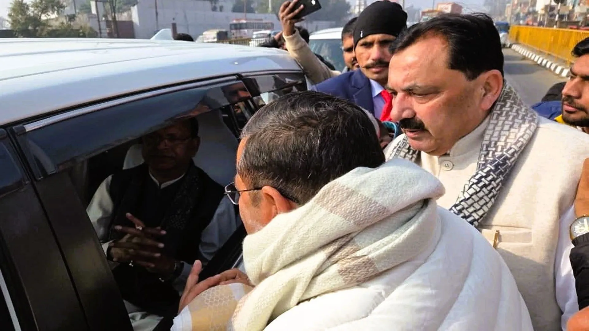 Moradabad: भाजपाइयों ने प्रदेश अध्यक्ष पंकज चौधरी का स्वागत किया