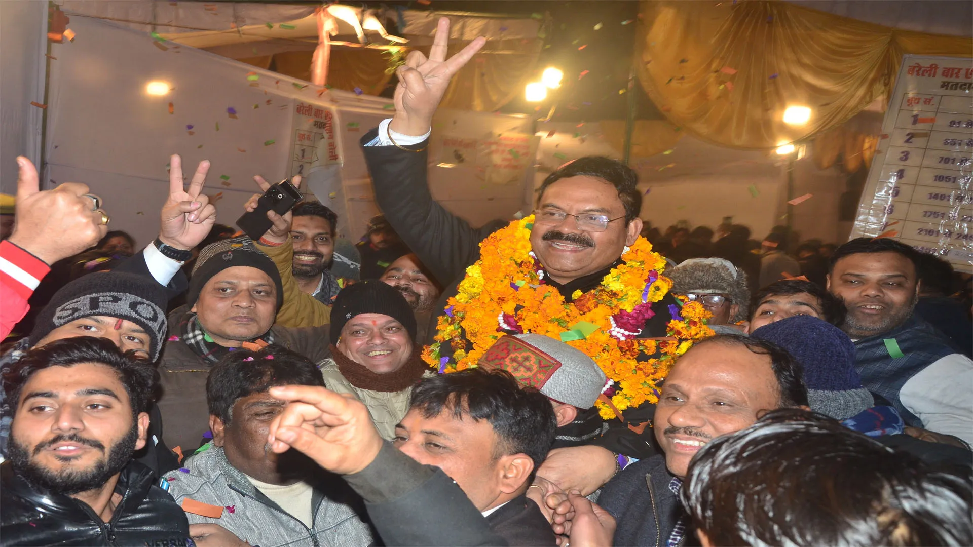 बार चुनाव  : मनोज हरित दूसरी बार अध्यक्ष निर्वाचित, सचिव पद की मतगणना रुकी