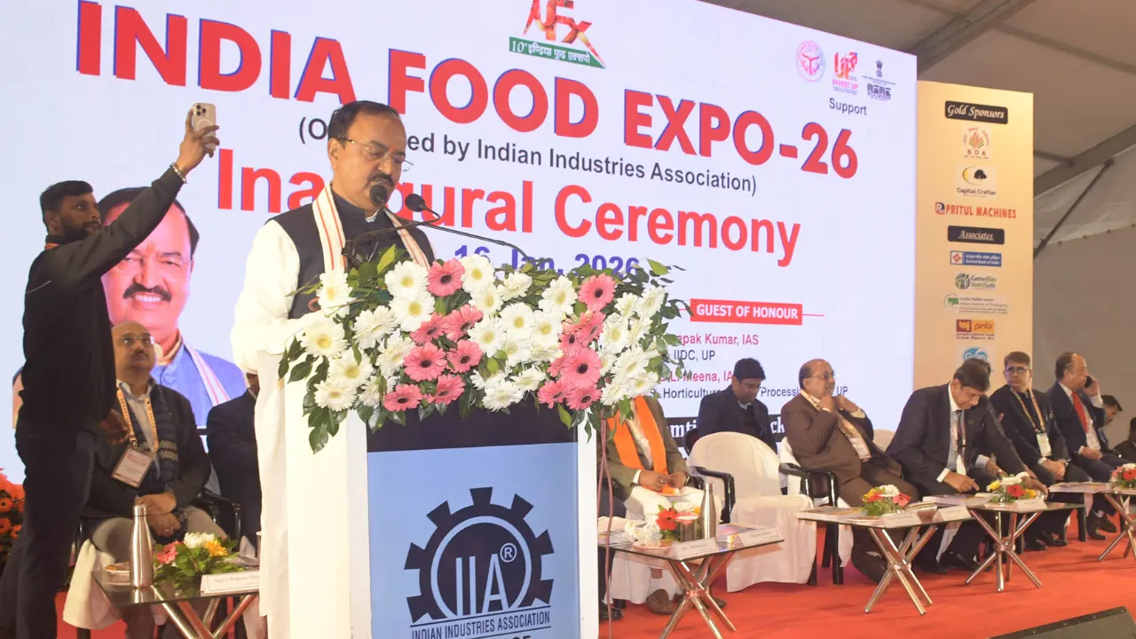 युवाओं को रोजगार की नई राह दिखाएगा इंडिया फूड एक्सपो-2026: केशव प्रसाद मौर्या