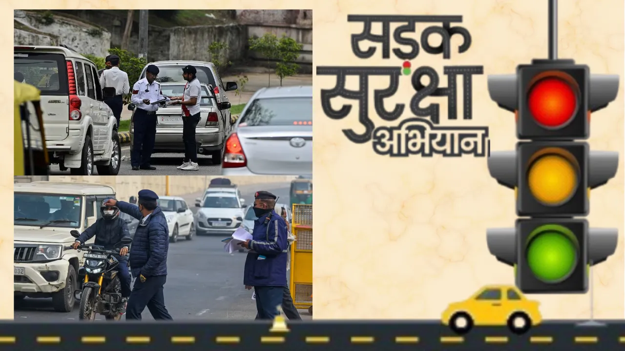 यूपी में सड़क सुरक्षा माह पर प्रशासन सख्तः 21 दिनों में हेलमेट न पहनने वालों पर 49,500 का चालान, कुल लाखों में जुर्माने की बरसात