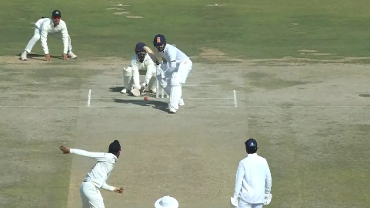 हरप्रीत बराड़ का छाया जादू! केएल राहुल हुए क्लीन बोल्ड, रणजी ट्रॉफी में वायरल हो रहा ये धांसू विकेट