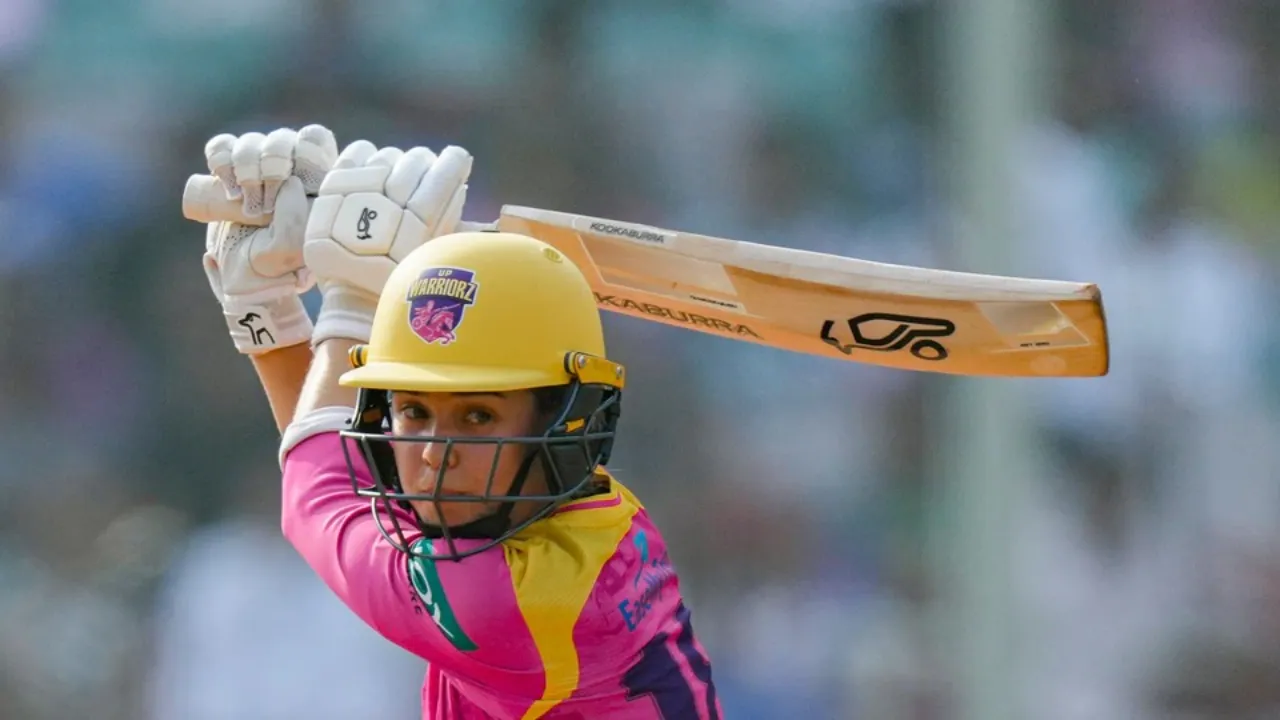 यूपी वॉरियर्स को लगा तगड़ा झटका, चोटिल फीबी लिचफील्ड बाहर... इस खिलाड़ी की हुई एंट्री