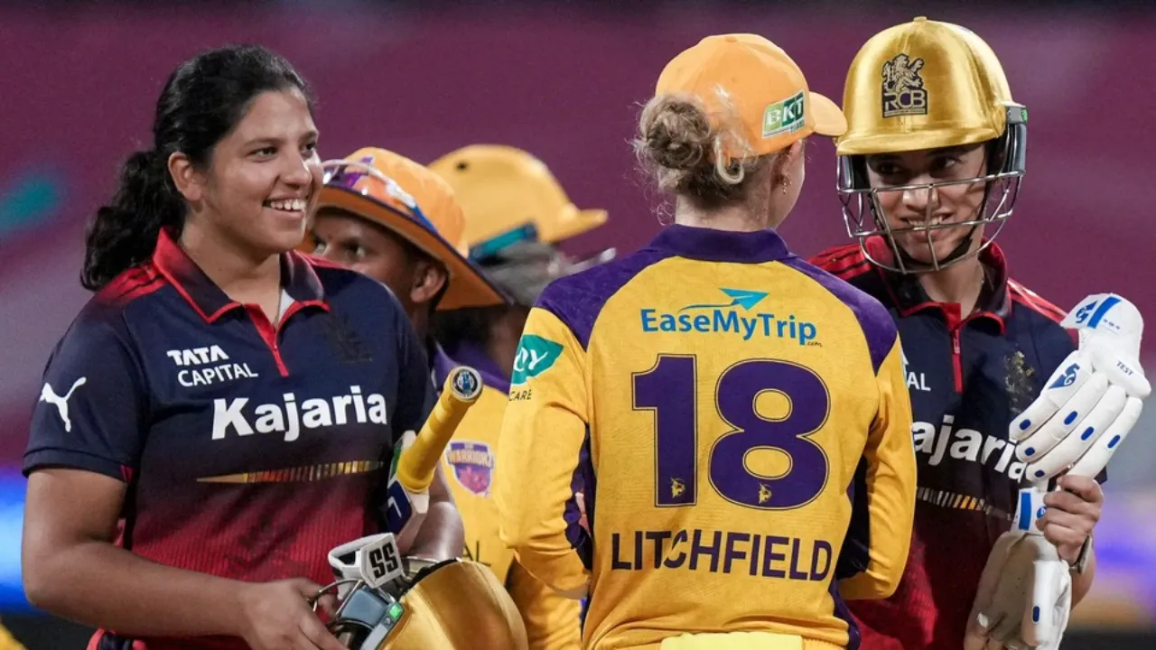 वडोदरा में आज रात 'करो या मरो' का महामुकाबला! RCB की फाइनल में एंट्री की तैयारी, यूपी वॉरियर्स की प्लेऑफ में बने रहने की उम्मीदें पर टिका मैच 