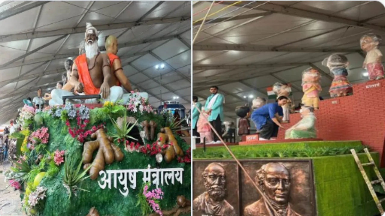 गणतंत्र दिवस के लिए आयुष मंत्रालय ने तैयार की खास झांकी, दिखेगी पारंपरिक ज्ञान और आधुनिक स्वास्थ्य सेवा के संगम की झलक