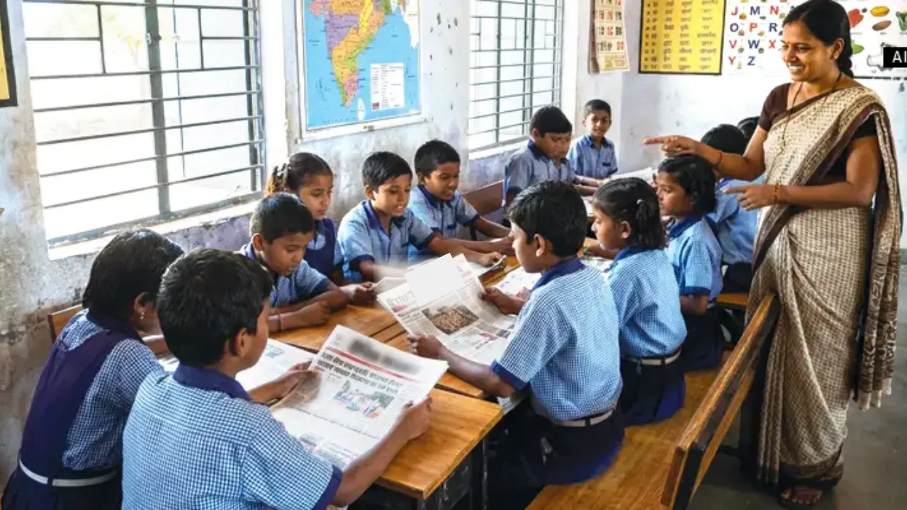 स्कूलों में अखबार पढ़ना अनिवार्य: बच्चों में बढ़ेगा शब्द ज्ञान, समसामयिक मुद्दों की समझ – शिक्षाविदों ने की सराहना
