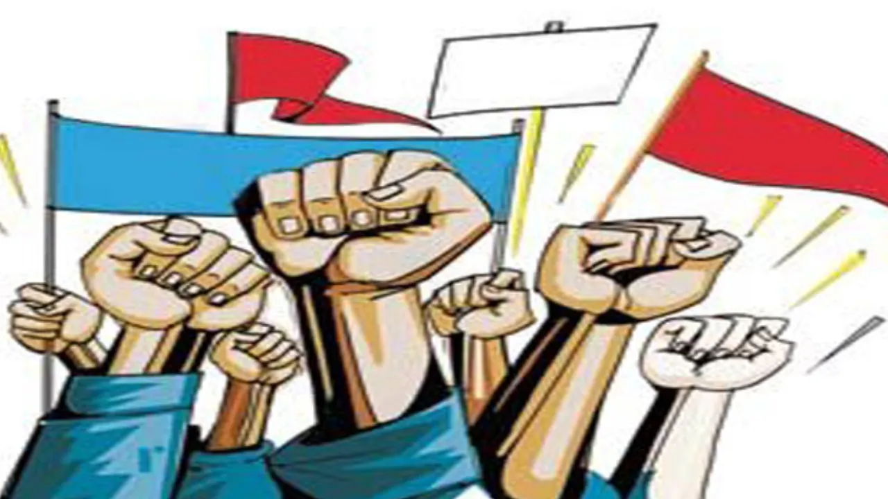 Lucknow News: 20 सूत्री मांगों पर राज्य कर्मचारियों ने किया विधानसभा कूच, पुलिस से हुई नोंकझोंक