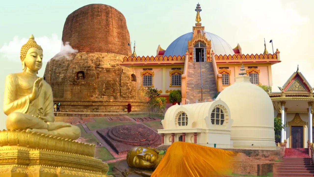 कौशांबी में बुद्ध की करुणा का नया केंद्र: 23 करोड़ से बन रहा थीम पार्क, पर्यटकाें के आकर्षण का केंद्र बनेगा 'बुद्धचरित वनम' 