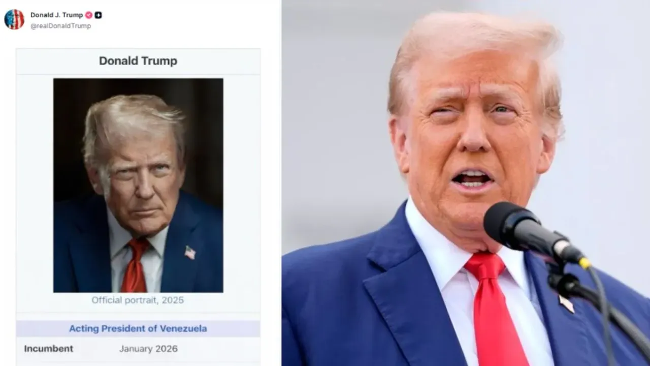 ट्रंप का चौंका देने वाला ऐलान: खुद को वेनेजुएला का अंतरिम राष्ट्रपति घोषित किया!