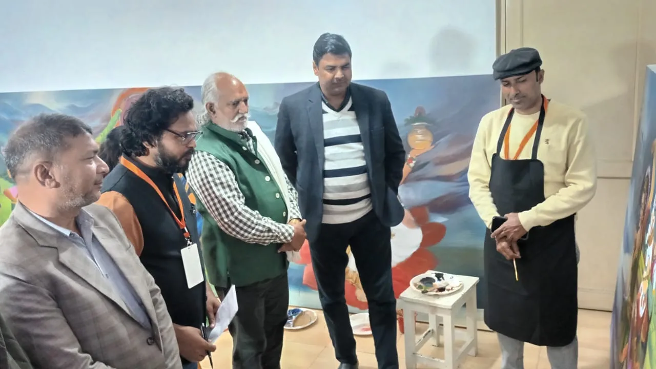 Lucknow News: 3 दिवसीय कार्यशाला में 5 शहरों में तैयार हुआ 150 लम्बा वन्देमातरम्