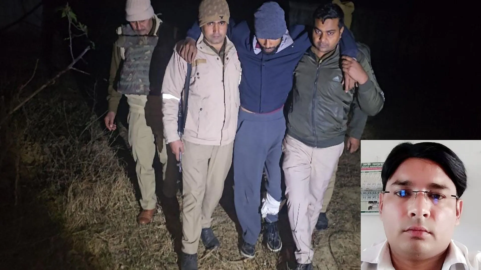 UP: न्यायालयकर्मी राशिद की हत्या का मुख्य आरोपी कलीम पुलिस मुठभेड़ में गिरफ्तार