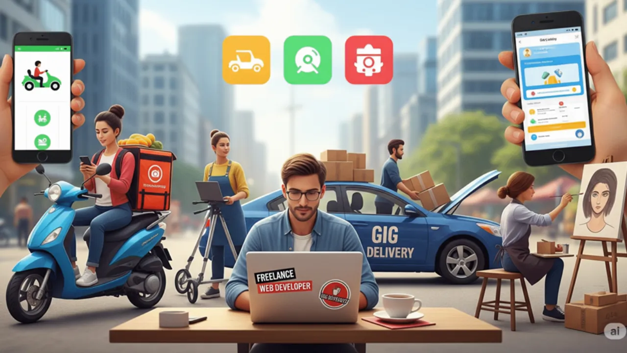 करियर का नए विकल्प :  स्टार्टअप, फ्रीलांस और गिग इकोनॉमी 