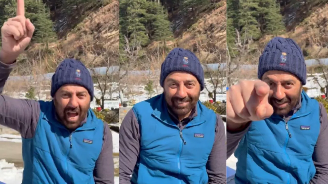 'आवाज कहां तक गई...' बॉर्डर 2' को मिल रहे प्यार पर एक्टर Sunny Deol ने फैंस को कहा शुक्रिया, पहाड़ियों के बीच वीडियो क्लिप किया शेयर 